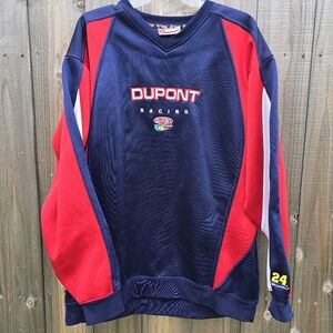 Jeff Gordon 24 Dupont Racing Jersey Shirt Mens Large NASCAR Chase Authentics